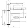 Afbeelding van Paumelle polynorm 80 x 14mm