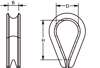 Afbeelding van Kous 700-03E DIN 65457 (A-DIN 6899) verzinkt 5-6mm 8000.008.4205