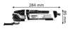 Afbeeldingen van Bosch multitool gop 40-30 met accu 400W 0601231001