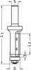 Afbeeldingen van HM keermeskantfrees D03 diameter 22 x 20 x 62 x schacht 8mm