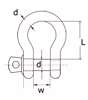 Afbeelding van Harpsluiting 600-19E handelsuitvoering verzinkt 19mm 8000.003.0019