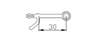 Afbeeldingen van Hendel 30/10 DucoLine 23 Wit
