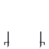 Afbeelding van Duco bedieningsstang voor plaatsing in de dagkant, lengte stang 1000mm  Ral9005 (zwart)
