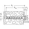 Afbeelding van Fischer betonschroef FBS II 8x70 20/5 US TX