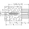 Afbeeldingen van Fischer spreidplug nylon S 5 x 25mm 3-4mm