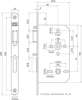 Afbeeldingen van Nemef v/b slot type 644/66-kv-60 DIN links