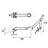 Afbeelding van Axa Combi raamuitzetter Axaflex Special RVS zwart 2642-30-81/E