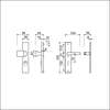 Afbeeldingen van Ami Kruk/knop schild, aluminium veiligheidsbeslag 251/15 KT72 VARO 144 LI F1 GELWQUICK+ PC72