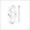 Afbeeldingen van Ami Kortschild 180/41 RH PC55 alu F1
