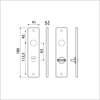 Afbeeldingen van Ami Toiletschild, WC 8/63 F1 180/41 8x63