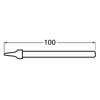 Afbeeldingen van Raampen zonder ketting, aluminium blank 4565-96