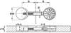 Afbeelding van Werkbladververbinder Maxifix E b32-41mm,boutlengte BL: 68,5 mm, boormaat B: 32–41 mm