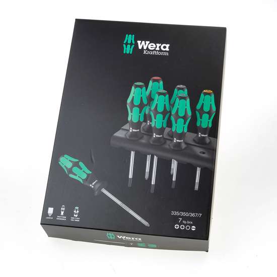 Afbeeldingen van Wera schroevendraaierset PH/PZ/TX 335/350/367