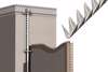 Afbeeldingen van Anti klimstrip Pointflex rvs X-treme 980mm-