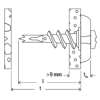 Afbeeldingen van Fischer GKM Gipsplaatplug metaal 31mm