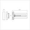 Afbeeldingen van Ami Kierstandhouder RVS KSH 100 Binnendraainde Deur