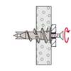 Afbeeldingen van Fischer GKM Gipsplaatplug metaal 31mm