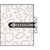 Afbeeldingen van Fischer spreidplug nylon SX 10 x 50mm 6-8mm