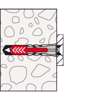 Afbeeldingen van Fischer plug Duopower 10x50mm met schroef