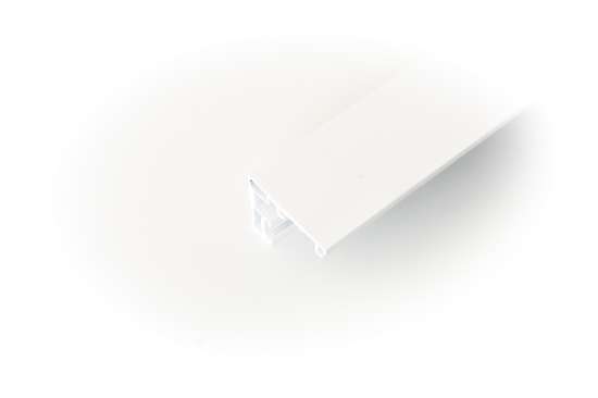 Afbeeldingen van Xperta-100KG Breed muurprofiel L=3000MM-WIT