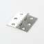 Afbeeldingen van Scharnier smal rvs 50x50x1,0mm