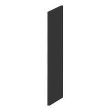 Afbeeldingen van Pvc Platprofiel 20x2mm zwart 2.6mtr.