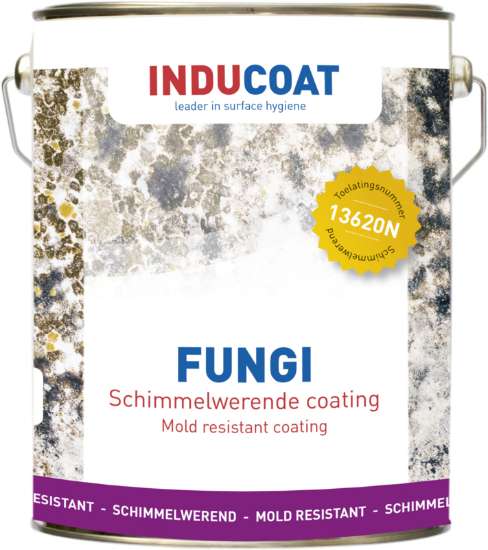 Afbeeldingen van Inducoat Fungi 2.5 liter wit