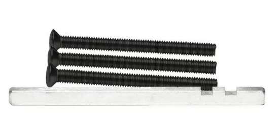 Afbeeldingen van Axa stiftset +3 bouten kr-kr zwart 64-73mm