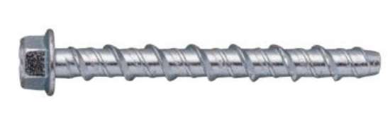 Afbeeldingen van Betonschroef 16x80/20 zesk. BM=14 SW=18 SB2-P