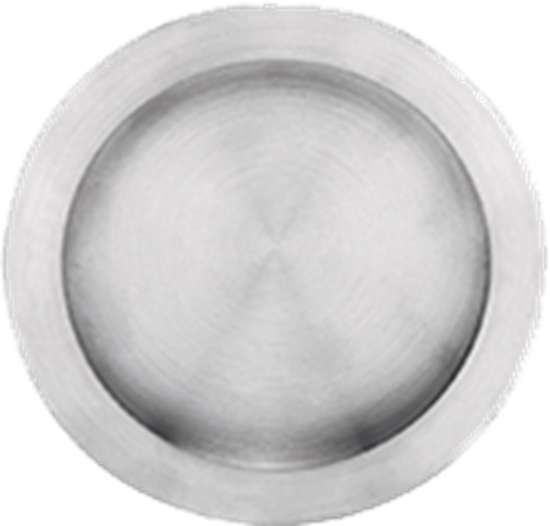 Afbeeldingen van Schuifdeurkom rvs rond 70mm