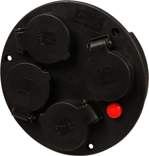 Afbeeldingen van Kabelhaspel contactplaat 4xra v.ER500