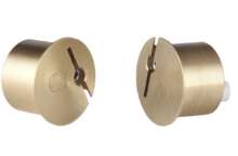 Toon details van Deurstandsign.wissel messing 21mm p/pr DMC121 Afbeeldingen van Deurstandsign.wissel messing 21mm p/pr DMC121