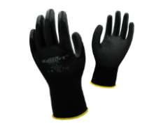 Toon details van Handschoen Kel-Flex pu zwart L/9. Afbeeldingen van Handschoen Kel-Flex pu zwart L/9.