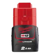 Afbeeldingen van Milwaukee accu 12v 2.0ah  m12b2
