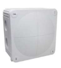 Toon details van Kabeldoos Wiska grijs 85x85 308/kv Afbeeldingen van Kabeldoos Wiska grijs 85x85 308/kv