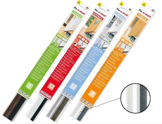 Afbeeldingen van Deurborstel Premium zelfkl. wit 1m