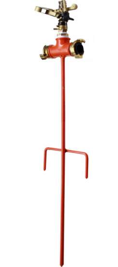 Afbeeldingen van Sproeierstatief staal T-stuk