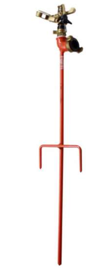 Afbeeldingen van Sproeierstatief staal kniestuk