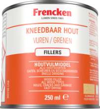 Afbeeldingen van Kneedbaar hout frencken blik 250ml midden eiken/teak