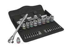 Toon details van 8100 SB 8 Zyklop Metal-ratelset, 3/8'' 29-del Afbeeldingen van 8100 SB 8 Zyklop Metal-ratelset, 3/8'' 29-del