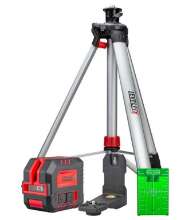 Toon details van Kruislijnlaser incl. statief CL120G Afbeeldingen van Kruislijnlaser incl. statief CL120G