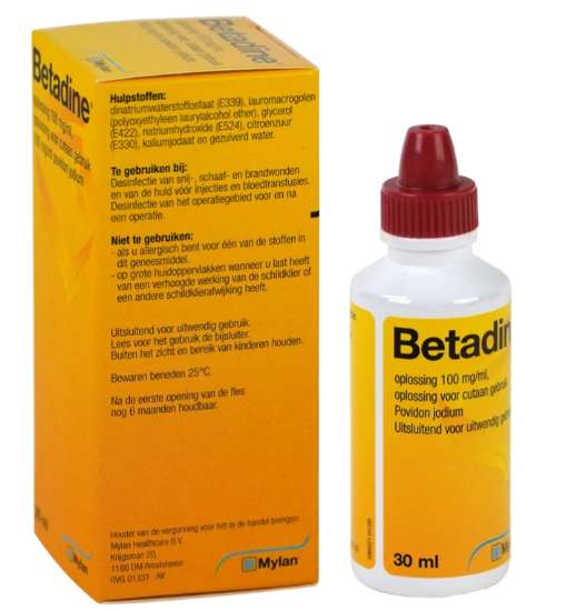 Afbeeldingen van Betadine wondontsmetting  30ml