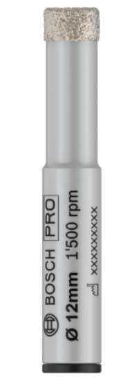 Afbeeldingen van Diamantboor ceramic dry teg/plav  12mm