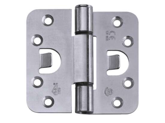 Afbeeldingen van BSW veiligheidsscharnier Protect 818, afgeronde hoek, roestvaststaal, 89x89mm, SKG**