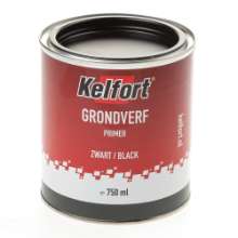 Afbeeldingen van Grondverf zwart 750ml