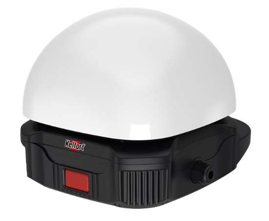 Afbeeldingen van Bouwlamp led 360gr. 6000lum.m.stopcontact