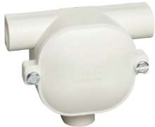 Afbeeldingen van ABB Lasdoos 3x16mm met deksel creme max.6mm²