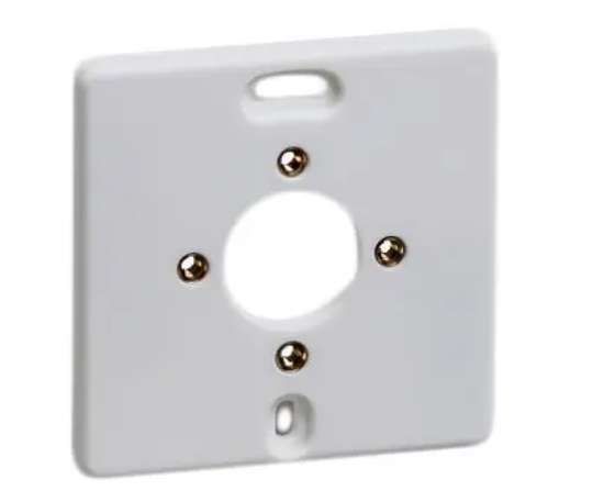 Afbeeldingen van Montageplaat 1412 1-voudig wit