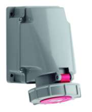 Afbeeldingen van Wandkontaktdoos CEE 400V 63A 3p+n+a