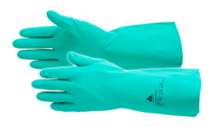 Afbeeldingen van Handschoen pro-chem nitril groen mt.10